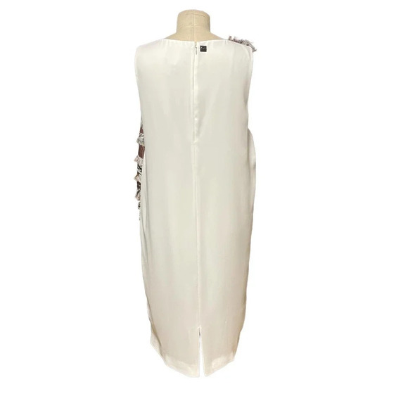 Roberto‎ Cavalli Class Tess Fringed Snake Dress Size 44 / US 8 - Picture 5 of 13